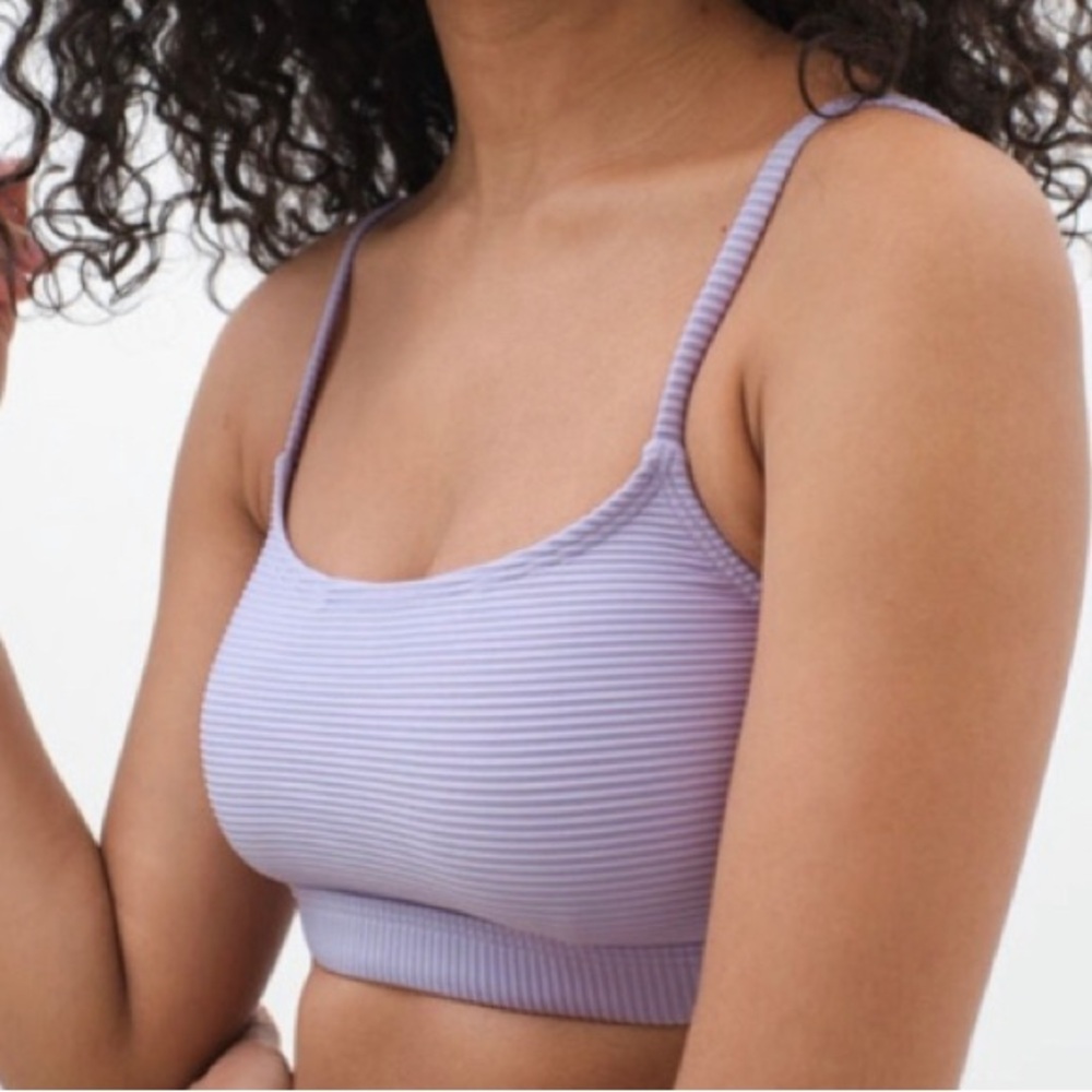 AEROPOSTALE SWIM LILAC BIKINI TOP